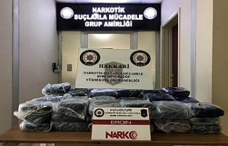 69 kilo eroin ele geçirildi
