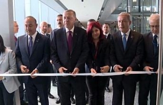 Açılışını Erdoğan yaptı