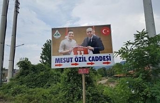 Adınn verildiği sokaktaki fotoğrafı değiştirildi