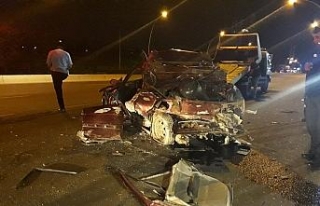 Ankara’da feci kaza: 1 ölü, 4 yaralı