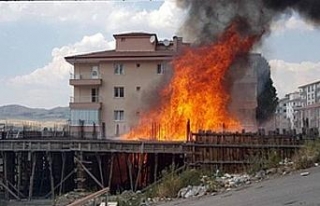 Ankara’da korkutan yangın