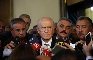 Bahçeli’den ilk yorum