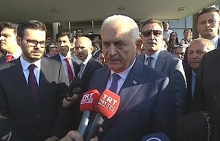Başbakan Yıldırım’dan TRT’ye veda ziyareti