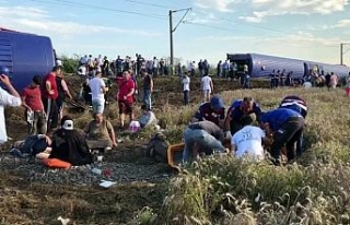 Başbakanlık’tan tren kazasına ilişkin açıklama