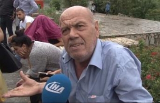 Çöken binada yaşayan vatandaş konuştu