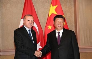 Cumhurbaşkanı Erdoğan, Çin Devlet Başkanı Şi...