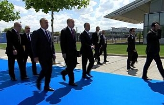 Cumhurbaşkanı Erdoğan NATO karargahında