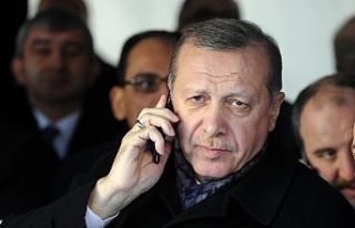 Cumhurbaşkanı Erdoğan’dan Tamimi’ye telefon