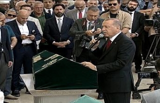 Erdoğan cenaze töreninde açıkladı