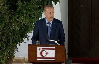 Erdoğan KKTC’de net konuştu: Asla izin verilmeyecek