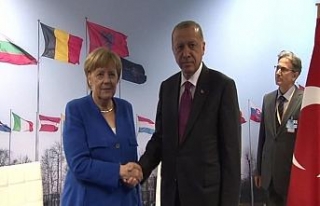 Erdoğan-Merkel görüşmesi