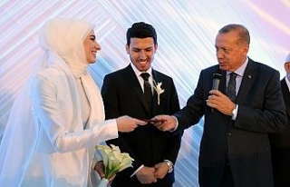 Erdoğan, Numan Kurtulmuş’un kızının nikah törenine...