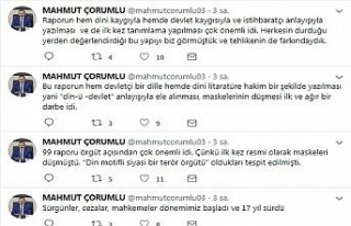 FETÖ’yü deşifre eden emniyet müdürünün raporundan...