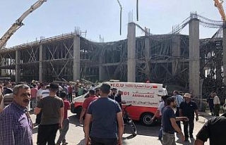 Filistin’de inşaat halindeki bina çöktü: 9 yaralı