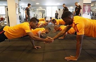 Galatasaray kuvvet çalıştı