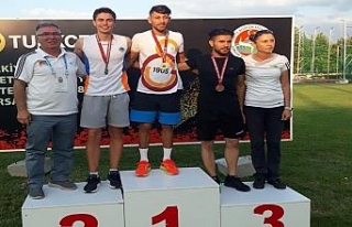 Genç milli atletten büyük başarı