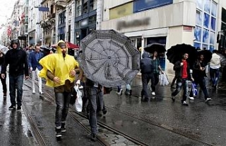 İstanbul’da yağmur