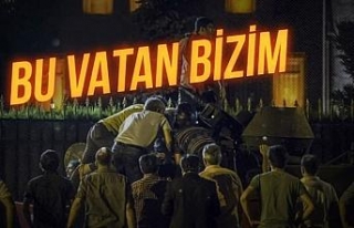 Jandarmadan duygulandıran 15 Temmuz klibi