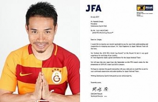 Japonya Futbol Federasyonu’ndan Galatasaray’a...