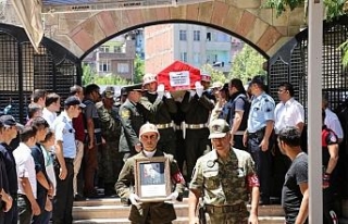 Kahramanmaraş şehidini ebediyete uğurladı