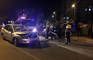 Kayseri’de trafik kazası: 8 yaralı