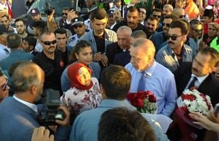 KKTC’de Erdoğan’a sevgi seli