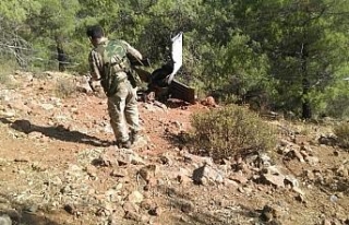 Nurdağı’nda bulunan füzeye 24 saat koruma