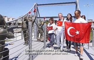 Özel çocuklardan 15 Temmuz şehitleri klibi