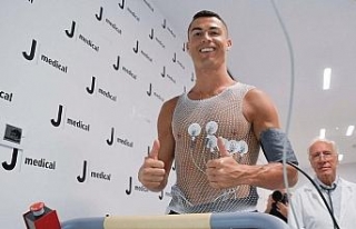 Ronaldo sağlık kontrolünden geçti