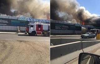 Rusya’da AVM’de büyük yangın
