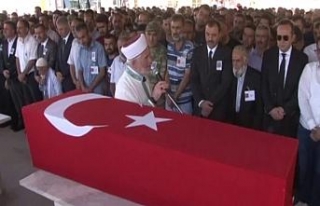 Şehit Ercan son yolculuğuna uğurlandı