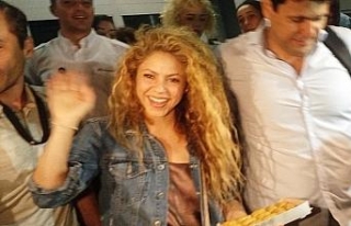 Shakira’ya baklava ikramı