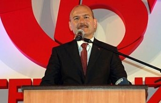 Süleyman Soylu gözyaşlarını tutamadı