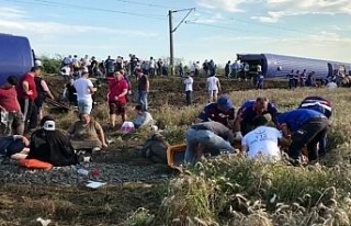 Tekirdağ’da tren faciası: 10 ölü, 73 yaralı