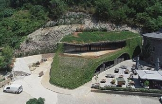 Trabzon’da 450 kişilik ’Hobbit evi’ yapıldı