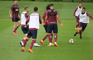 Trabzonspor pas çalıştı