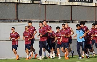 Trabzonspor yeni sezon hazırlıklarını sürdürdü