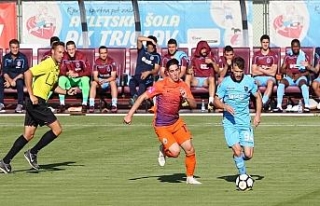 Trabzonspor’dan tek gollü prova