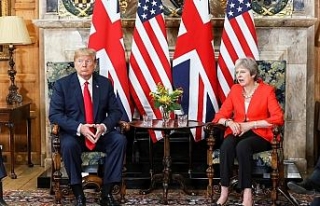 Trump İngiltere Başbakanı May ile görüştü