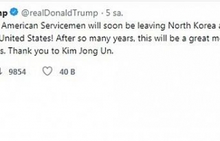 Trump Kim’e teşekkür etti