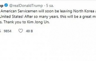 Trump Kim’e teşekkür etti