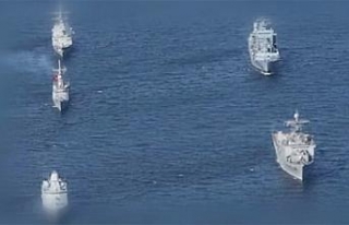 TSK, TCG Gediz’in NATO eğitimlerine ilişkin görüntüleri...