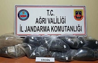 169 kilogram eroin ele geçirildi