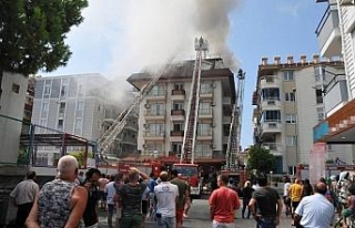 5 yıldızlı otelde yangın paniği