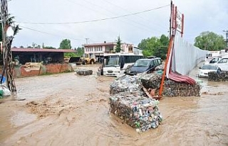 AFAD Başkanı Güllüoğlu, sel bölgesinde