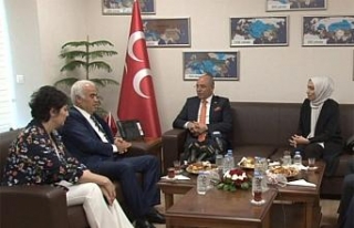 AK Parti’den MHP’ye bayram ziyareti