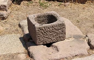 Antik kentteki 2 bin 800 yıllık su sistemi