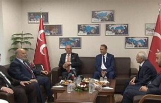 BBP’den MHP’ye bayram ziyareti