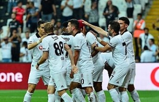 Beşiktaş ilk yarıyı üstün tamamladı