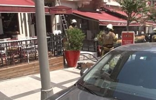 Beşiktaş’ta lüks restoranda korkutan yangın